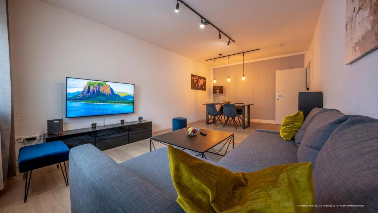 Flair: Stylisches Apartment - Netflix - Basf - Uni Mannheim Ludwigshafen am Rhein Zewnętrze zdjęcie